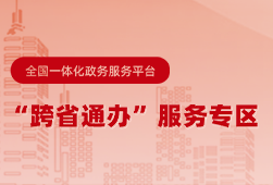 ”跨省通辦“服務(wù)專(zhuān)區(qū)